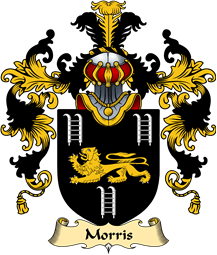 Welsh Family Coat of Arms (v.25) Morris (of Cardiganshire)