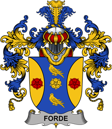 Irish Family Coat of Arms (v.25b) Forde or Consnave