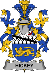 Irish Coat of Arms for Hickey or O