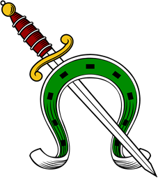 Horseshoe Fretted with Sword
