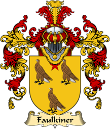 Irish Family Coat of Arms (v.25a) Faulkiner