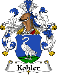 German Wappen Coat of Arms for Kohler