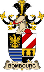 Republic of Austria Coat of Arms for Bombourg