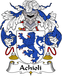 Portuguese Coat of Arms for Achioli