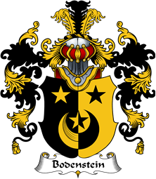 German Wappen Coat of Arms (v.25) Bodenstein
