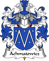 Polish Coat of Arms for Achmatowicz