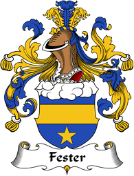 German Wappen Coat of Arms for Fester