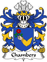Welsh Coat of Arms for Chambers (of Denbighshire)