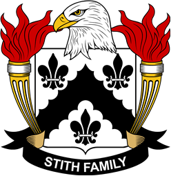 Coat of arms used by the Stith family in the United States of America