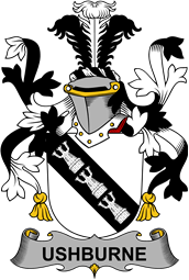 Irish Coat of Arms for Ushburne