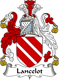 English Coat of Arms for the family Lancelot