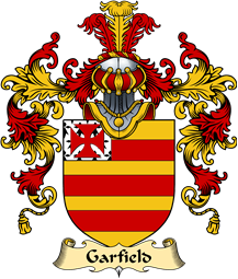 English Family Coat of Arms (v.25) Garfield