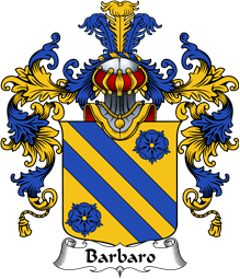 Italian Family Coat of Arms (v.25b) Barbaro