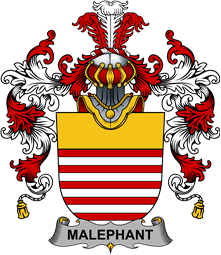 Irish Family Coat of Arms (v.25b) Malaphant