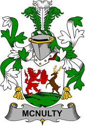 Irish Coat of Arms for McNulty