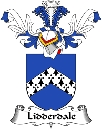 Coat of Arms from Scotland for Lidderdale