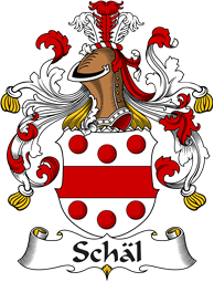 German Wappen Coat of Arms for Schäl