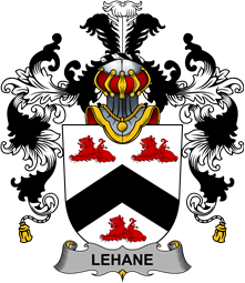 Irish Family Coat of Arms (v.25b) Lehane or O