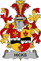 Irish Coat of Arms for Hicks