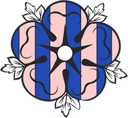 Heraldic Rose Paly