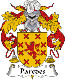 Spanish Coat of Arms for Paredes