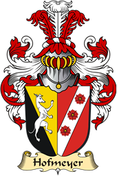 v.23 Coat of Family Arms from Germany for Hofmeyer