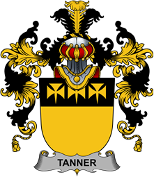 Irish Family Coat of Arms (v.25b) Tanner