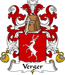 Coat of Arms from France for Verger