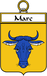 French Coat of Arms Badge for Marc