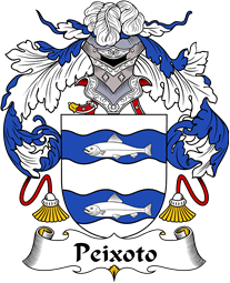 Portuguese Coat of Arms for Peixoto