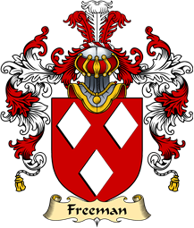 English Family Coat of Arms (v.25) Freeman
