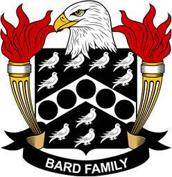 Coat of arms used by the Bard family in the United States of America