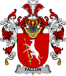 Irish Family Coat of Arms (v.25b) Fallon or O
