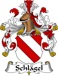 German Wappen Coat of Arms for Schlägel or Schlegel