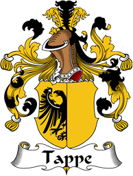German Wappen Coat of Arms for Tappe