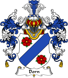 German Wappen Coat of Arms (v.25) Dorn