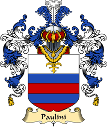 Italian Family Coat of Arms (v.25a) Paulini