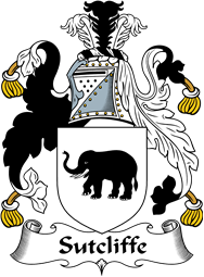 English Coat of Arms for the family Sutcliffe