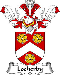 Coat of Arms from Scotland for Locherby