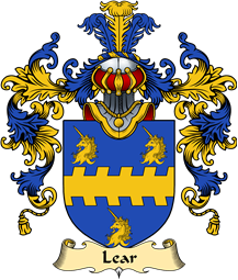 English Family Coat of Arms (v.25) Lear