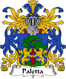 Italian Coat of Arms for Paletta