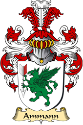v.23 Coat of Family Arms from Germany for Ammann