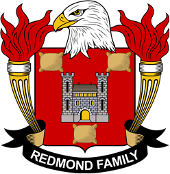 Coat of arms used by the Redmond family in the United States of America