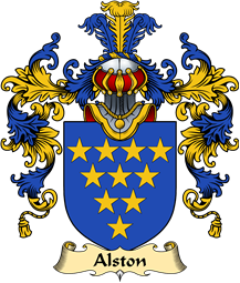 English Family Coat of Arms (v.25) Alston