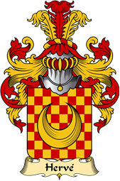 French Family Coat of Arms (v.23) for Hervé