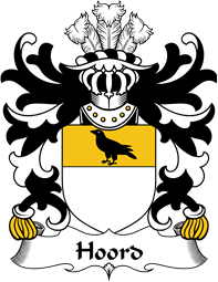 Welsh Coat of Arms for Hoord (Daughter m. Gruffudd Kynaston)