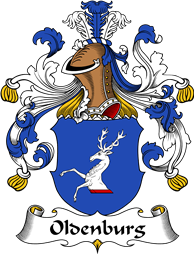 German Wappen Coat of Arms for Oldenburg