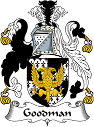 English Coat of Arms for the family Goodman