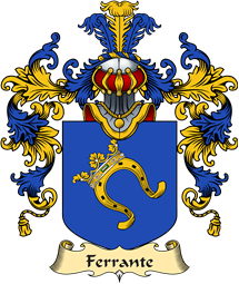Italian Family Coat of Arms (v.25a) Ferrante