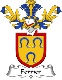 Coat of Arms from Scotland for Ferrier
